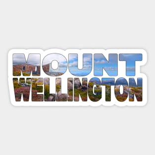 MOUNT WELLINGTON - Tasmania Lookout View Sticker